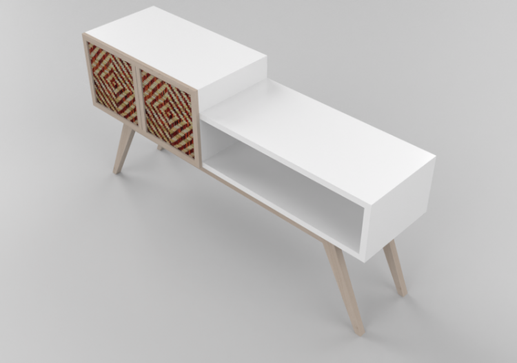 Muebles 3D - Mueble de madera - Luazzu - Cusko - ACCA...