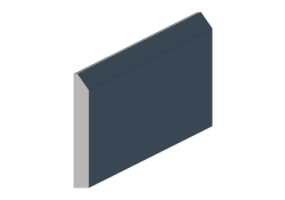 Rodapi&eacute; 3D - Rodapi&eacute; [P03] 75x10mm