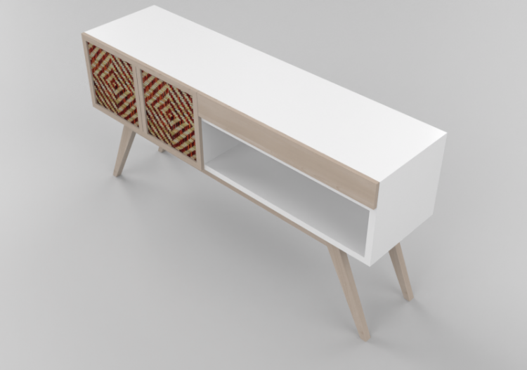 Muebles 3D - Mueble de madera - Luazzu - Cusko - ACCA...