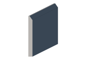 Rodapi&eacute; 3D - Rodapi&eacute; [P03] 130x13mm