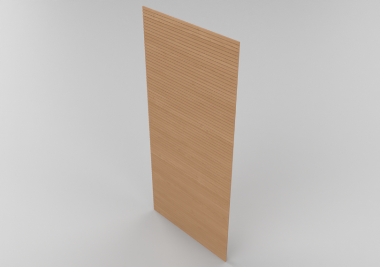 3D Zubehör - Holzpaneel - Luazzu - 500480 - ACCA software