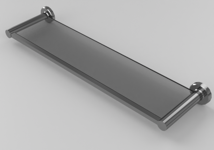 3D Accessories - Glass shelf - Cosmic - 2050144 - ACCA...