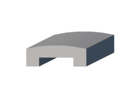Capa de muro 3D - Pingadeira [P03] 100mm