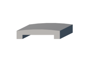 3D Wall Cap - Wall Cap [P03] 200mm
