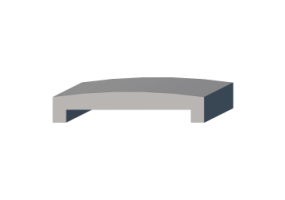 Couvre mur 3D - Couvre-mur [P03] 350mm