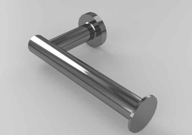 Accesorios 3D - Portarrollos sin tapa - Cosmic - 2050158 -...