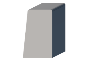 Bordure 3D - Bordure [P04] 150x180x300mm