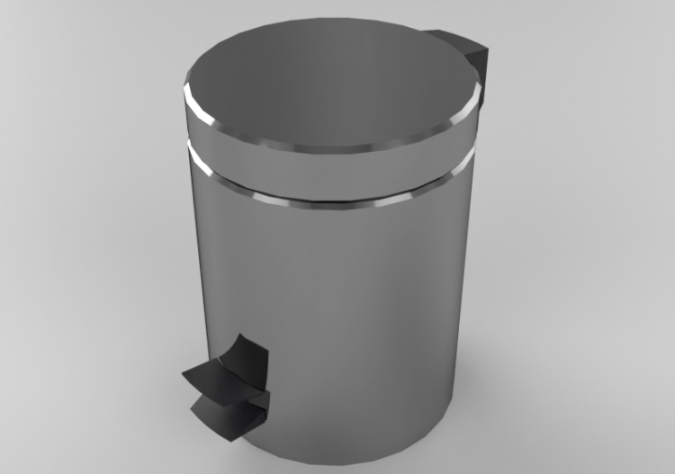 Accesorios 3D - Papelera - Cosmic - 2900703 - ACCA software