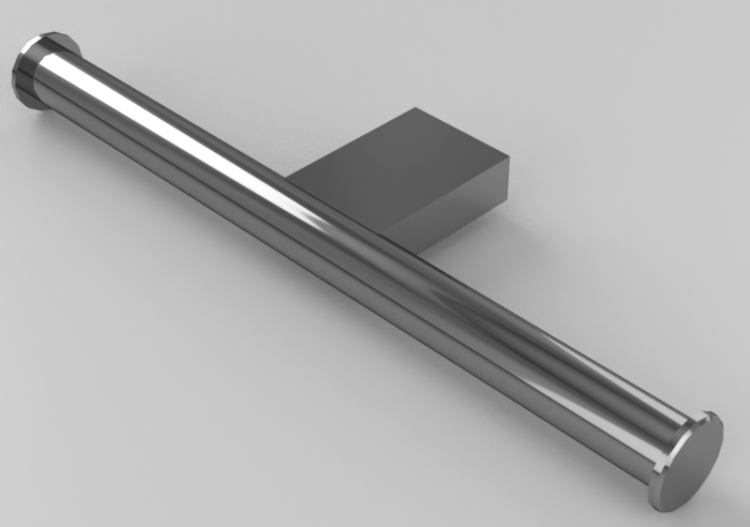 配饰 - Twin toilet paper holder - Cosmic - 2510157 - ACCA...