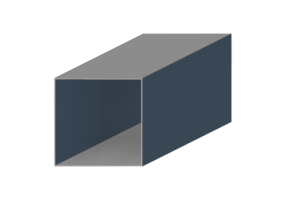 Tubo de queda 3D - Tubo de queda [Q] 80x80mm
