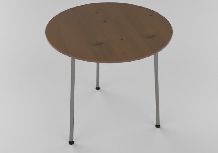 3D Tisch - Runder Tisch - Hitch Mylius - hm68b - ACCA...