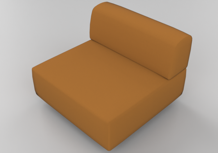 3D Sessel und Sofas - Stoffsessel - Hitch Mylius - hm108d -...