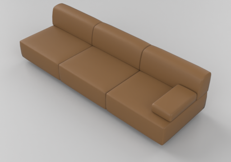 Divani 3D - Divano 3 posti - Hitch Mylius - hm108r - ACCA...