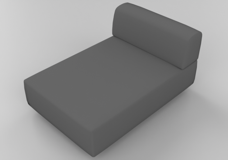 Sofás 3D - Chaise longue - Hitch Mylius - hm108t - ACCA...
