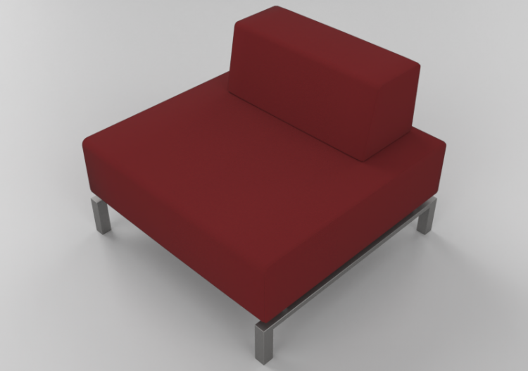Poltronas 3D - Poltrona de tecido - Hitch Mylius - hm93a -...
