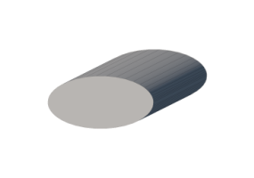3D Profil - Profil [E] 80x40mm