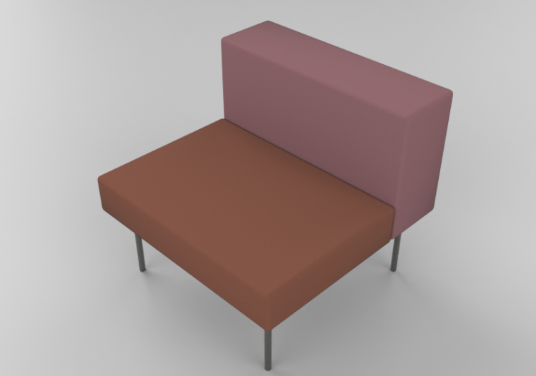 3D Arm Chairs - Fabric upholstered armchair - Hitch Mylius...
