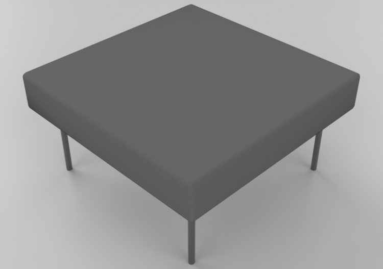 Poltrone 3D - Pouf con tavolino integrato - Hitch Mylius -...