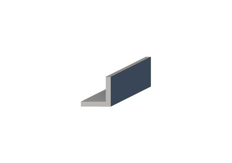 3D Profile - Profile L-60/10x60/10mm - ACCA software 3D Profile - Profile L-60/10x60/10mm - ACCA software