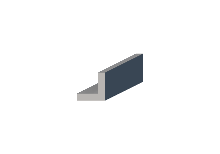 3D Profile - Profile L-60/15x60/15mm - ACCA software 3D Profile - Profile L-60/15x60/15mm - ACCA software