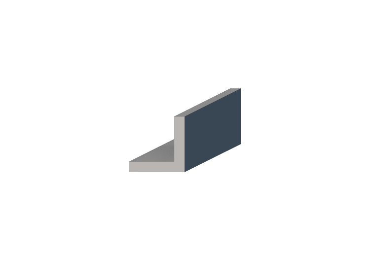 3D Profil - Profil L-80/15x80/15mm - ACCA software 3D Profil - Profil L-80/15x80/15mm - ACCA software