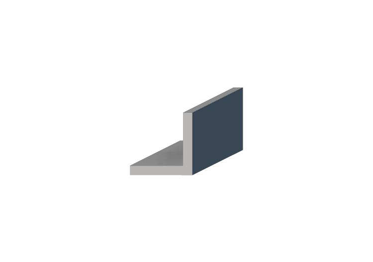 3D Profil - Profil L-100/15x100/15mm - ACCA software 3D Profil - Profil L-100/15x100/15mm - ACCA software