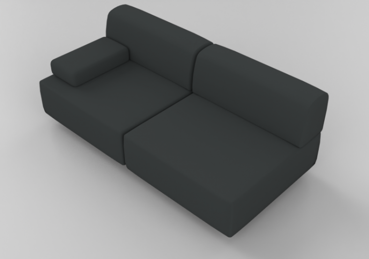 Poltrone 3D - Divano 2 posti - Hitch Mylius - hm108k - ACCA...