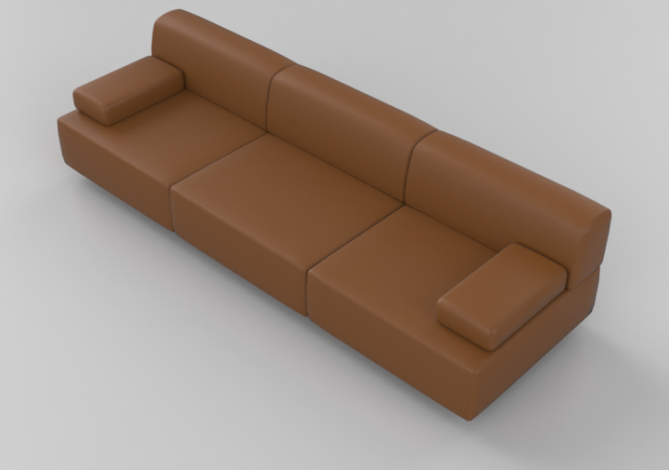 Poltrone 3D - Divano 3 posti - Hitch Mylius - hm108s - ACCA...