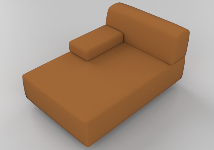 Fauteuil 3D - Assise longue - Hitch Mylius - hm108t - ACCA...