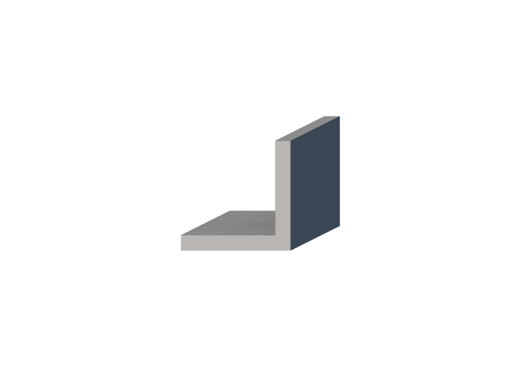 Perfil 3D - Perfil L-180/25x180/25mm - ACCA software Perfil 3D - Perfil L-180/25x180/25mm - ACCA software