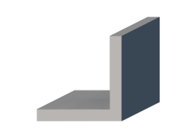 3D Profile - Profile L-180/25x180/25mm