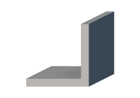 Perfil 3D - Perfil L-200/25x200/25mm