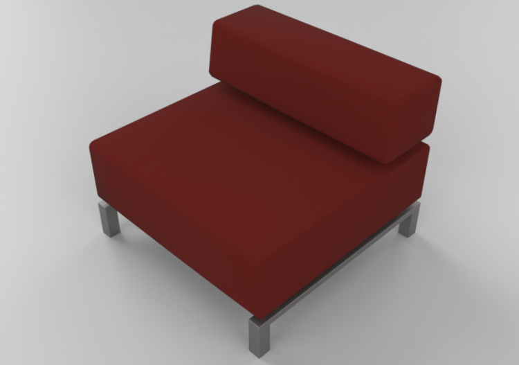3D Arm Chairs - Fabric or leather armchair - Hitch Mylius -...