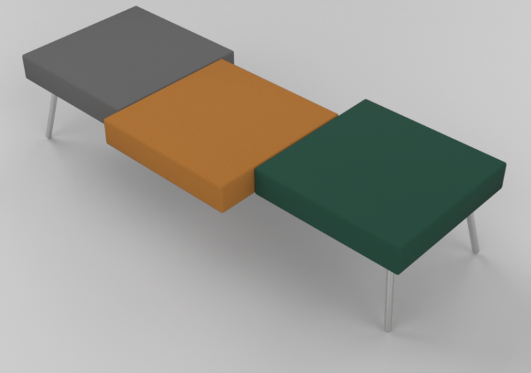 3D Arm Chairs - Bench - Hitch Mylius - hm101c - ACCA...