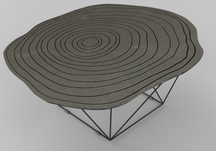 3D Tisch - Tisch rund - Kare - 81540 - ACCA software