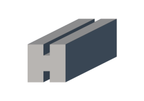Profilo 3D - Profilo H-60/20x60/20mm