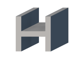 三维剖面 - ?? H-160/25x160/25mm