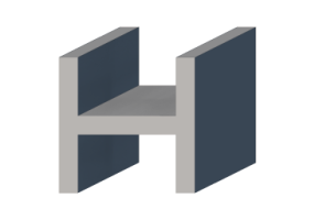 三维剖面 - ?? H-180/25x180/25mm