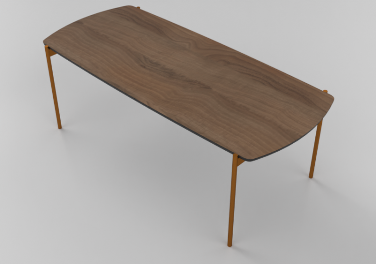 Tavoli 3D - Tavolo rettangolare - Kare – 82284A - ACCA...