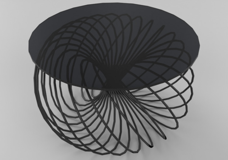 Tables 3D - Table ronde - Kare – 82317 - ACCA software
