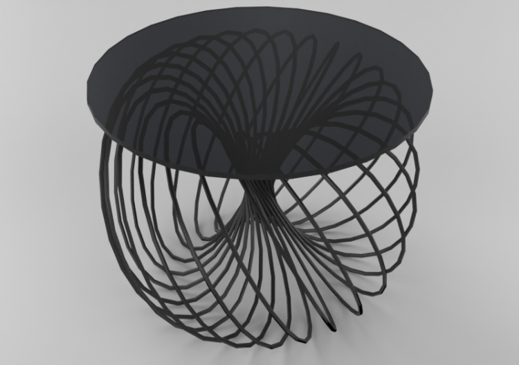 3D Tisch - Tisch rund - Kare – 82318 - ACCA software