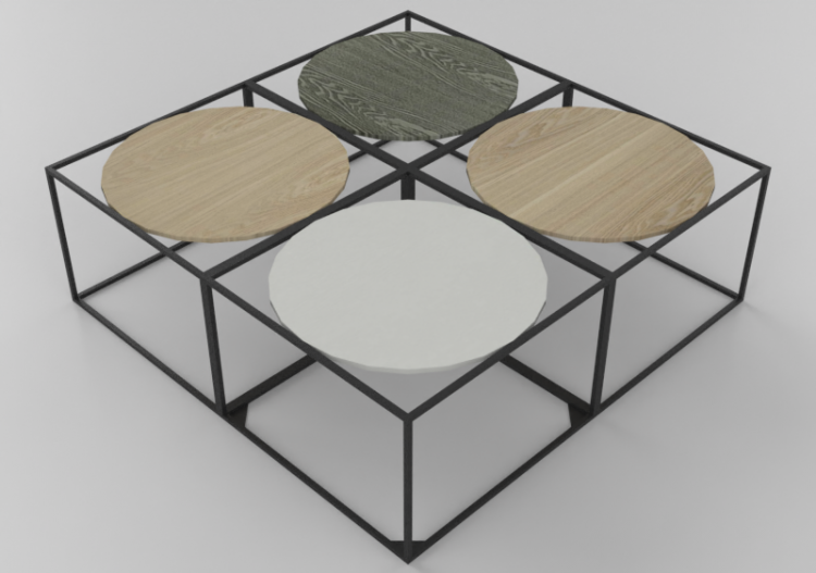 Tables 3D - Table carrée - Kare – 82372 - ACCA software