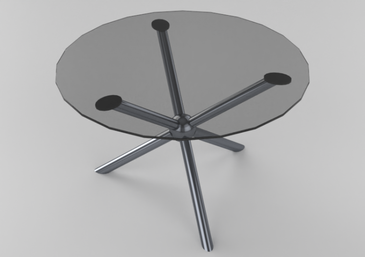 Tavoli 3D - Tavolo rotondo - Kare – 82690 - ACCA software