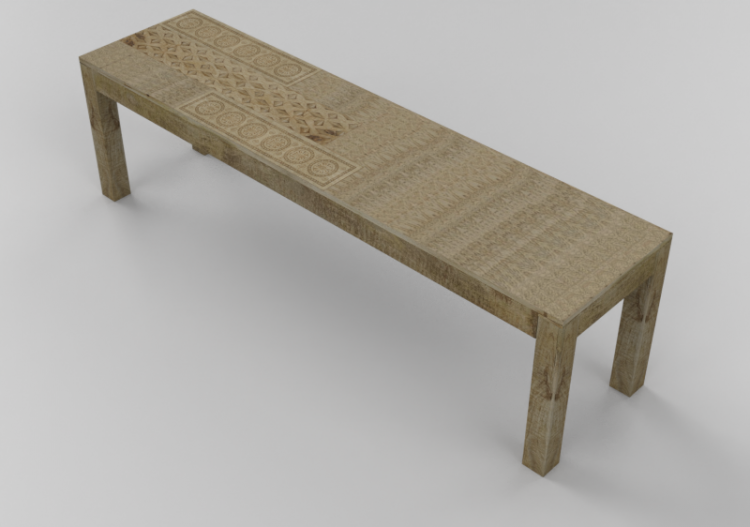 Mesas 3D - Mesa retangular - Kare – 81933 - ACCA software