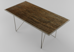 Tavoli 3D - Tavolo rettangolare - Kare – 82945