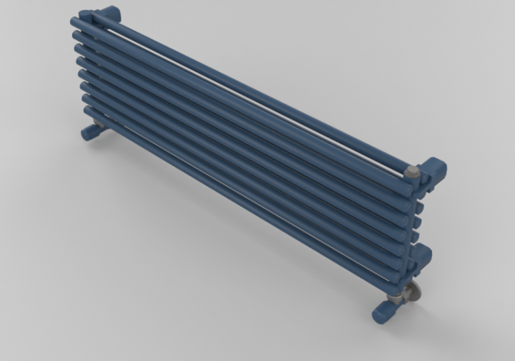 Radiateur et Ventilateur-convecteur 3D - Radiateur...