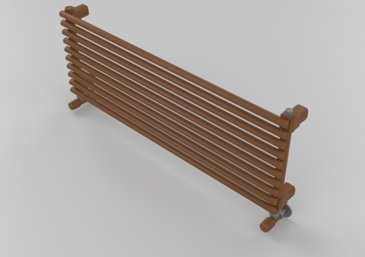 Radiateur et Ventilateur-convecteur 3D - Radiateur...