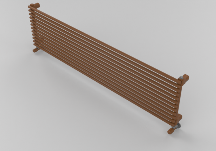 Radiateur et Ventilateur-convecteur 3D - Radiateur...