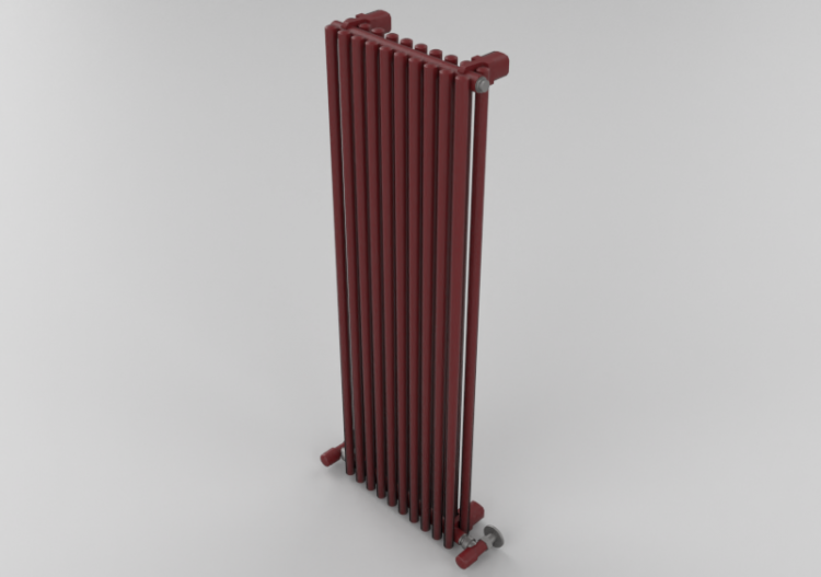 Radiateur et Ventilateur-convecteur 3D - Radiateur en acier...