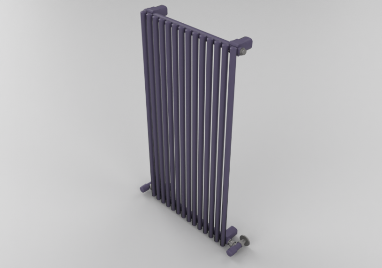 Radiateur et Ventilateur-convecteur 3D - Radiateur en acier...